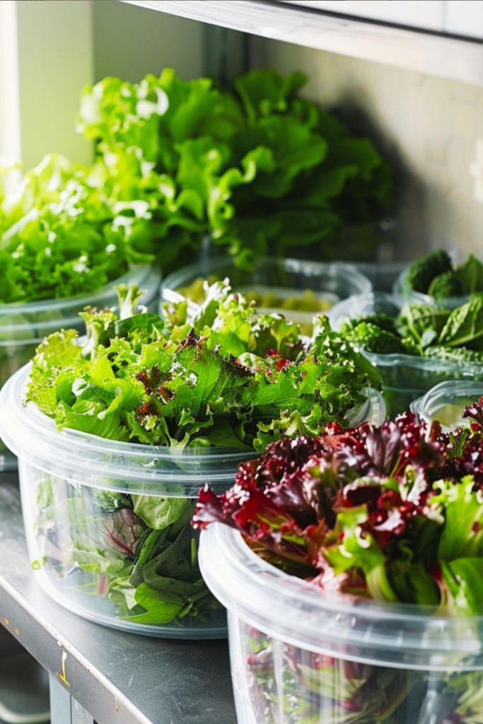 Čuvanje Zelenog Lisnatog Povrća: Pohranjivanje Hrane za Svježinu